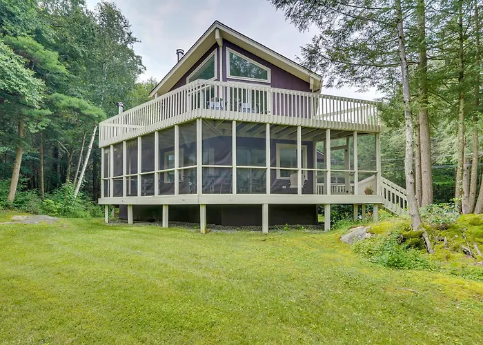 Lakefront Otis Home W/ Stunning Views & Boats!